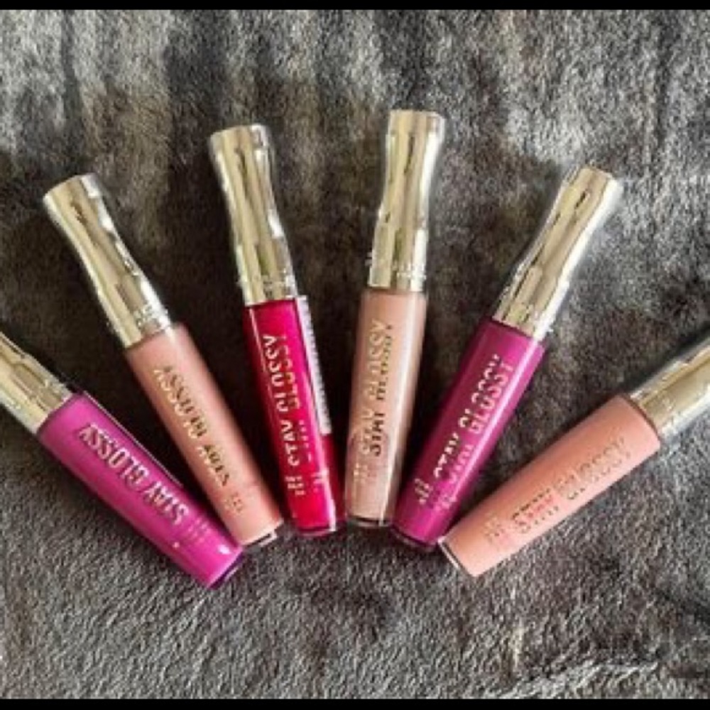 Brand New! Rimmel London Stay Glossy Lip Glosses Set Of 6